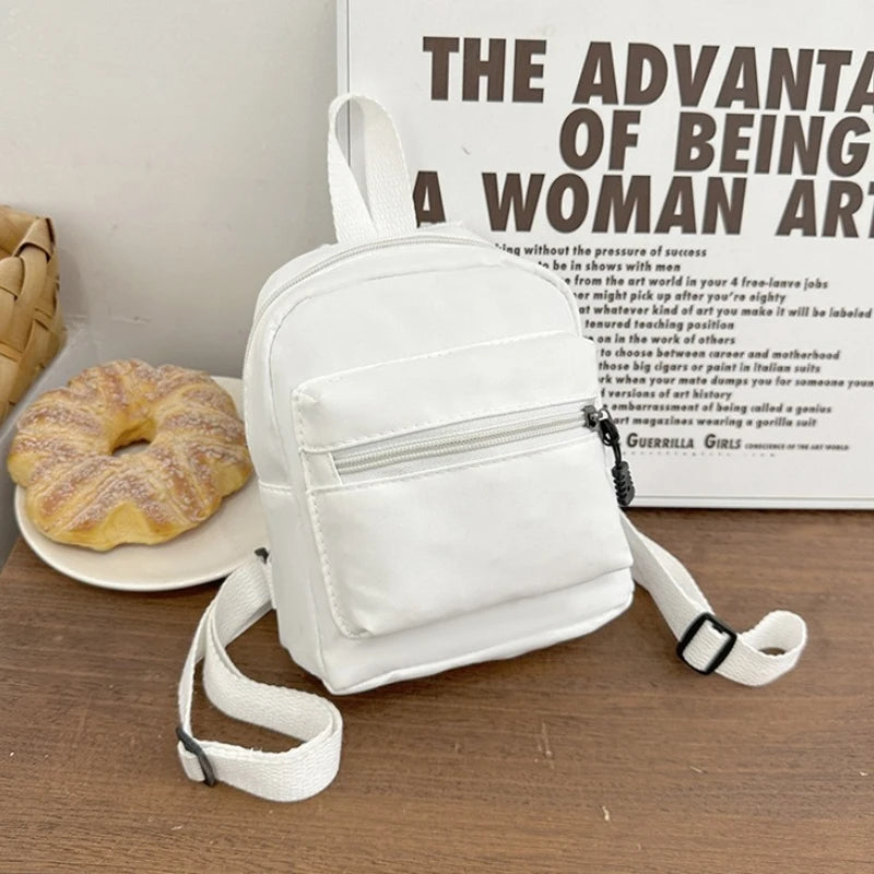 Mini Nylon Backpack Women Teen Girls Casual School Rucksack Mini Backpack Richie's
