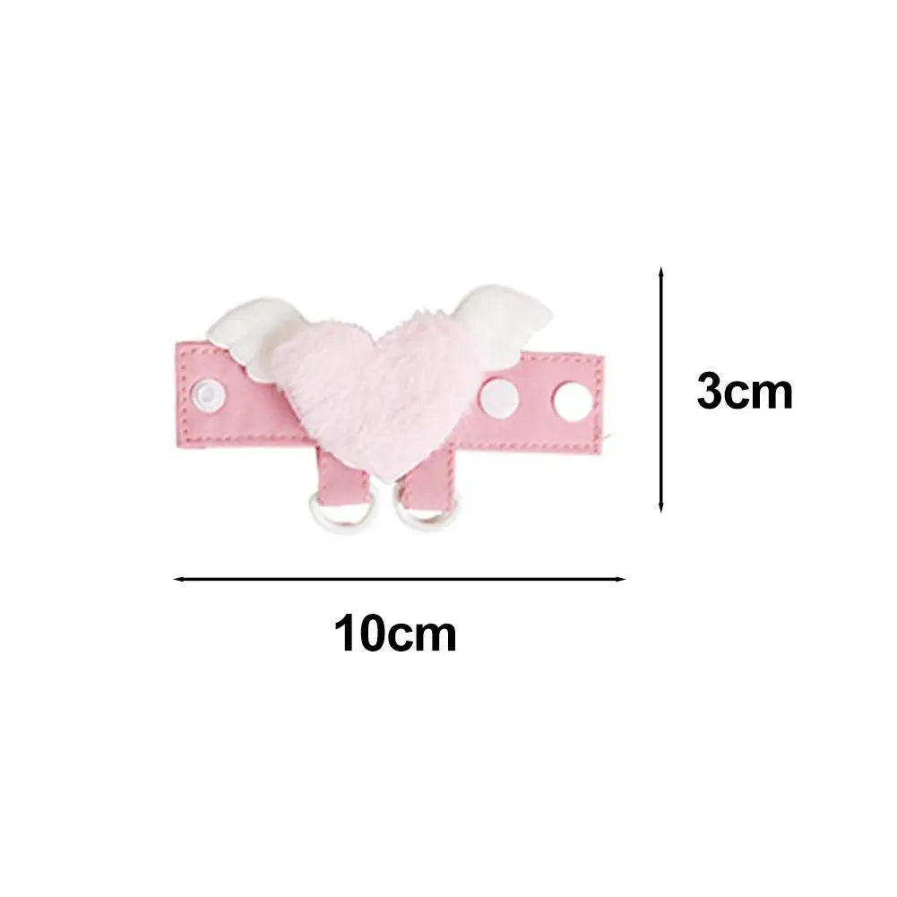 Plush Angel Wings Doll Keychain Bag Charm Pendant Gift Bag Charm Keychain Richie's