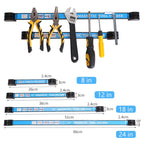 HUXUAN Magnetic Tool Bar Holder 8–24 Inch Garage Organizer Magnetic Tool Bar Richie's