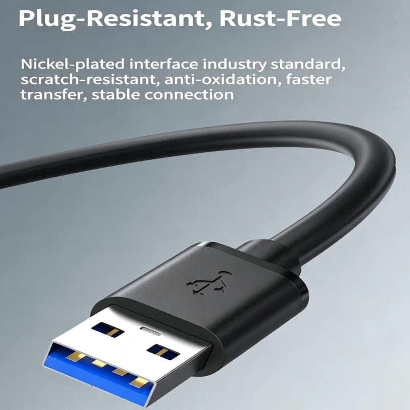 USB 3.0 Male to Male Cable 5Gbps – 1.5M Data Transfer Cord USB Data Cable Richie's