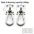 Stainless Steel Ceiling Hook Suspension Bracket – Swing & Yoga Kit Ceiling Suspension Bracket Richie's StyleA