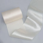 15cm Wide Satin Ribbon 20m Roll – Multicolor DIY Crafts Satin Craft Ribbon Richie's Beige L