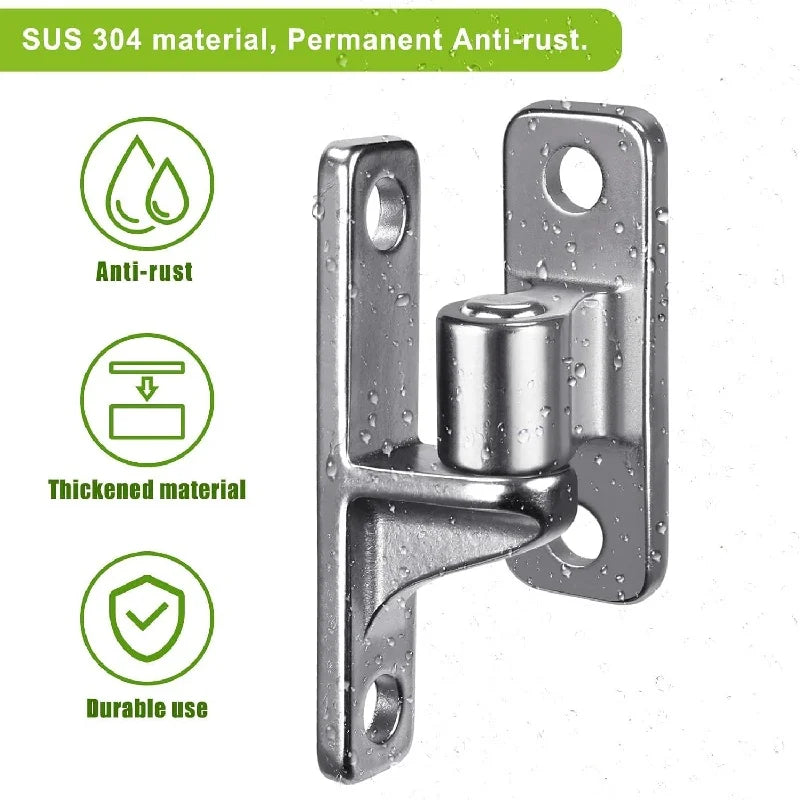 Stainless Steel Detachable Plug-In Gate Hinge – Heavy Duty Gate Door Hinge Richie's 1PCS