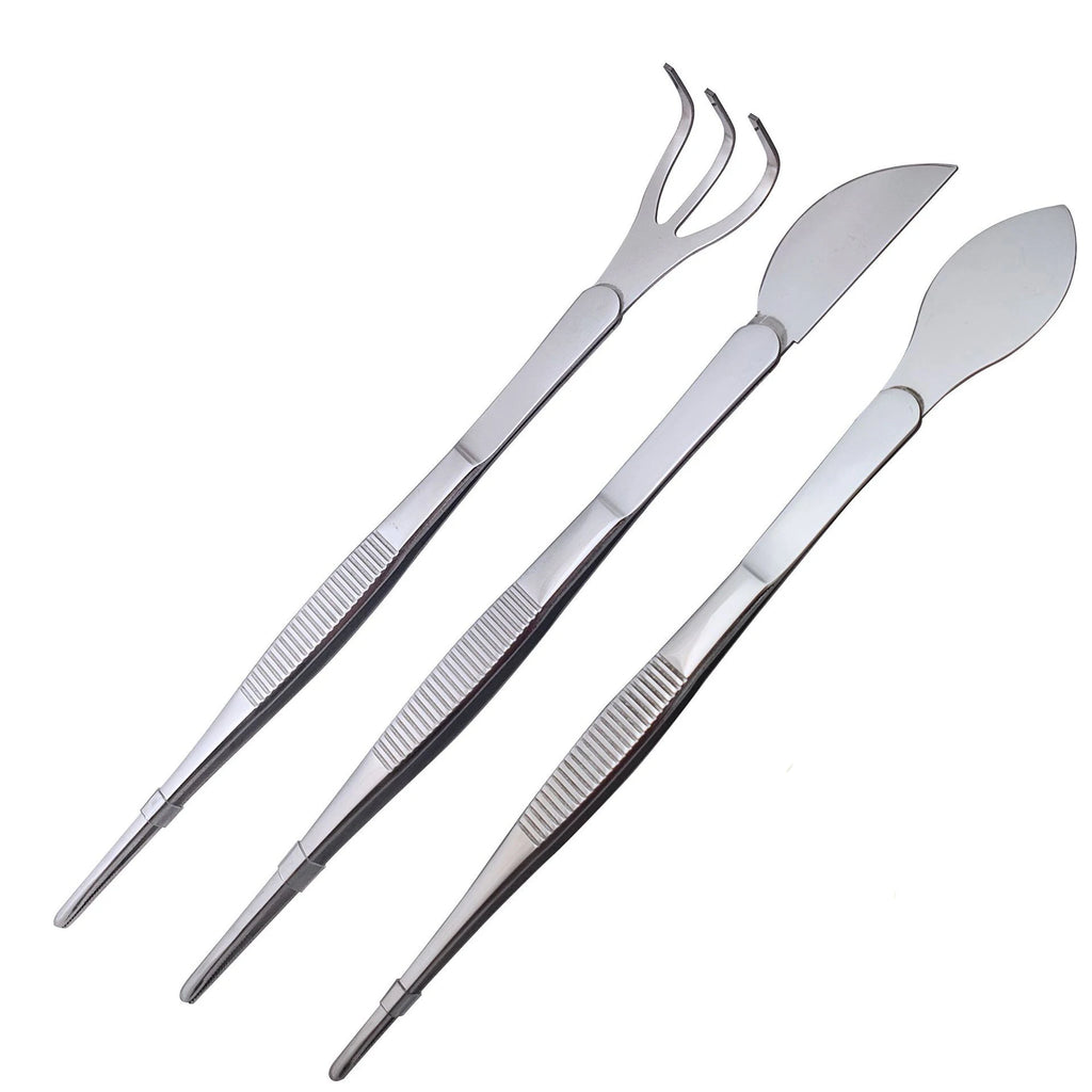 2-in-1 Bonsai Root Rake & Tweezers – 304 Stainless Steel Bonsai Garden Tool Richie's