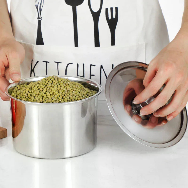 Stainless Steel Round Pot Lid Universal Cover 10–24cm Pot Lid Richie's