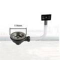 Kitchen Sink Drain Filter & Dishwasher Overflow Pipe – Copper Sink Drain Filter Richie's 114mm