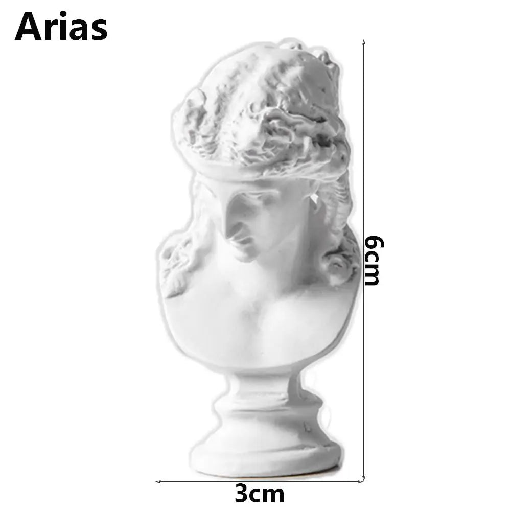 Greek Mythology Plaster Bust Statue | Resin Figurine Home Decor Bust Figurine Statue Richie's Arias