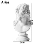 Greek Mythology Plaster Bust Statue | Resin Figurine Home Decor Bust Figurine Statue Richie's Arias