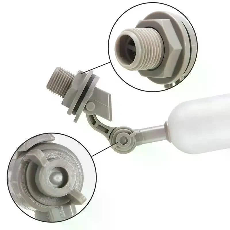 DN15 1/2" Adjustable Float Valve for Water Tank & Hydroponics Float Valve Richie's