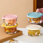 Premium Glass Storage Jar with Airtight Lid | Fridge Organizer Glass Storage Jar Richie's