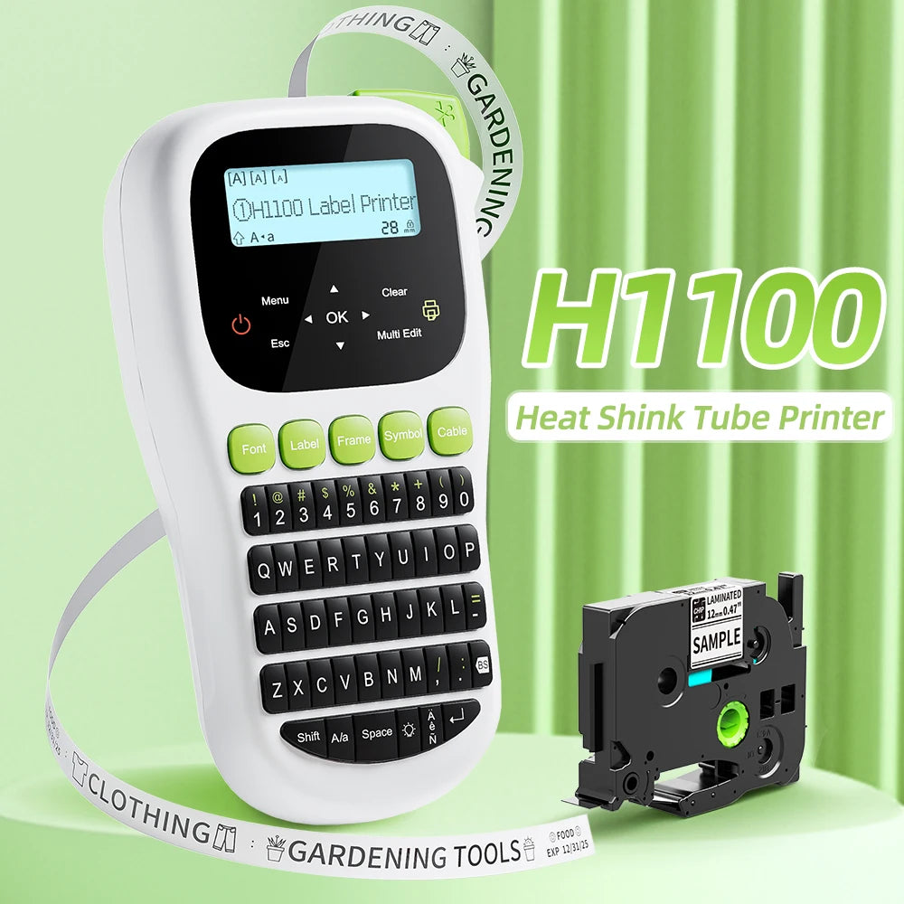 MarkDomain H1100 Handheld Label Maker | Backlit Inkless Printer Handheld Label Maker Richie's