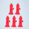 5Pcs Miniature Resin Fire Hydrant Figurines for Micro Landscape Miniature Figurine Set Richie's Default Title