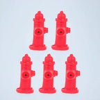 5Pcs Miniature Resin Fire Hydrant Figurines for Micro Landscape Miniature Figurine Set Richie's Default Title