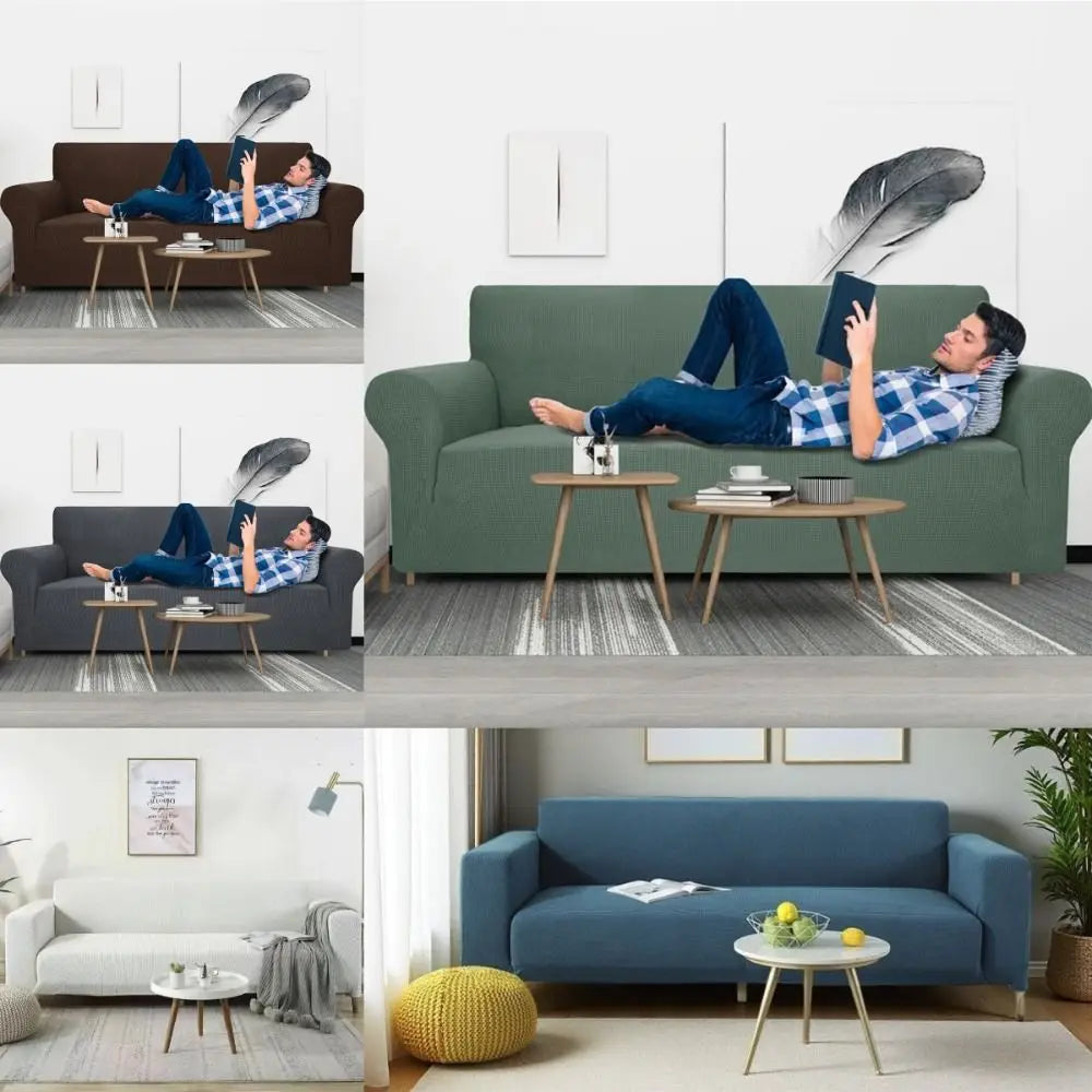 Stretch Sofa Cover – Washable Non-Slip Elastic Slipcover Sofa Slipcover Richie's