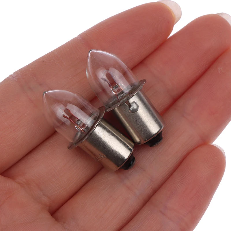 P13.5S Flashlight Replacement Bulbs 2.4V–7.2V Torch Lamp Replacement Light Bulb Richie's