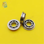 10pcs Flanged Ball Bearings F682ZZ–F689ZZ Chrome Steel ZZ Shield Flanged Ball Bearings Richie's No Cover F698zz 8x19x6mm Normal Quality