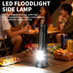 CY-016 LED Flashlight Digital Display Side Lamp Type-C IPX4 LED Flashlight Richie's