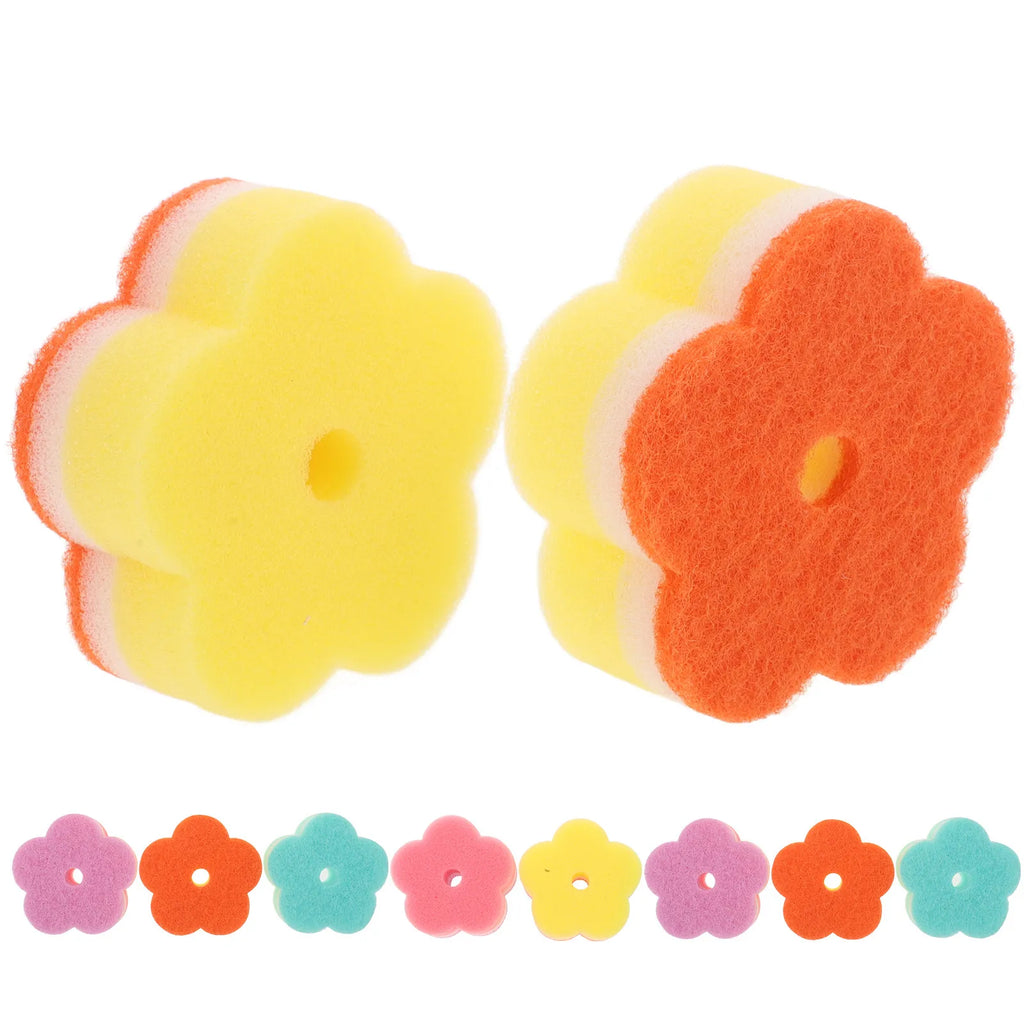 10-Pack Non-Scratch Dish Scouring Pads – Ultra-Soft Sponge Cloths Kitchen Scouring Pads Richie's