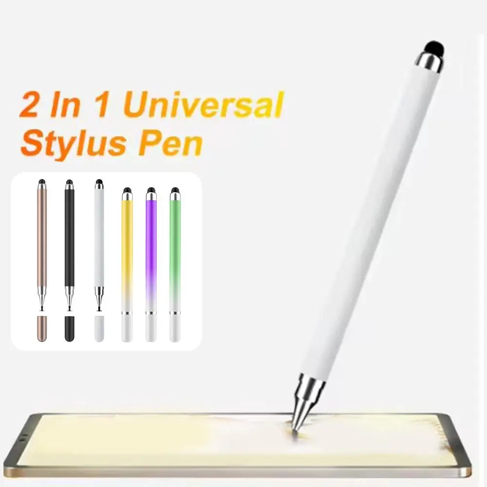 Universal 2-in-1 Stylus Pen for iPad iPhone & Android Tablets Touchscreen Stylus Pen Richie's