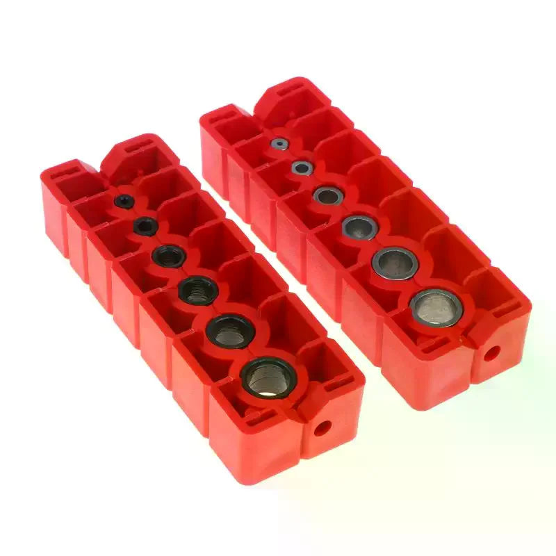 Woodworking Drill Guide Locator – HSS Hole Puncher Jig 2–12mm Woodworking Drill Guide Richie's
