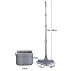 360° Spin Mop & Bucket Set – Hands-Free Squeeze Floor Cleaner Spin Mop Set Richie's