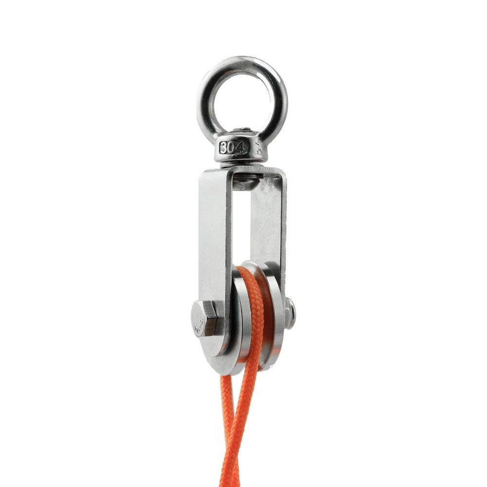 U Type Swivel Pulley 304 Stainless Steel 360° Heavy Duty Swivel Pulley Richie's