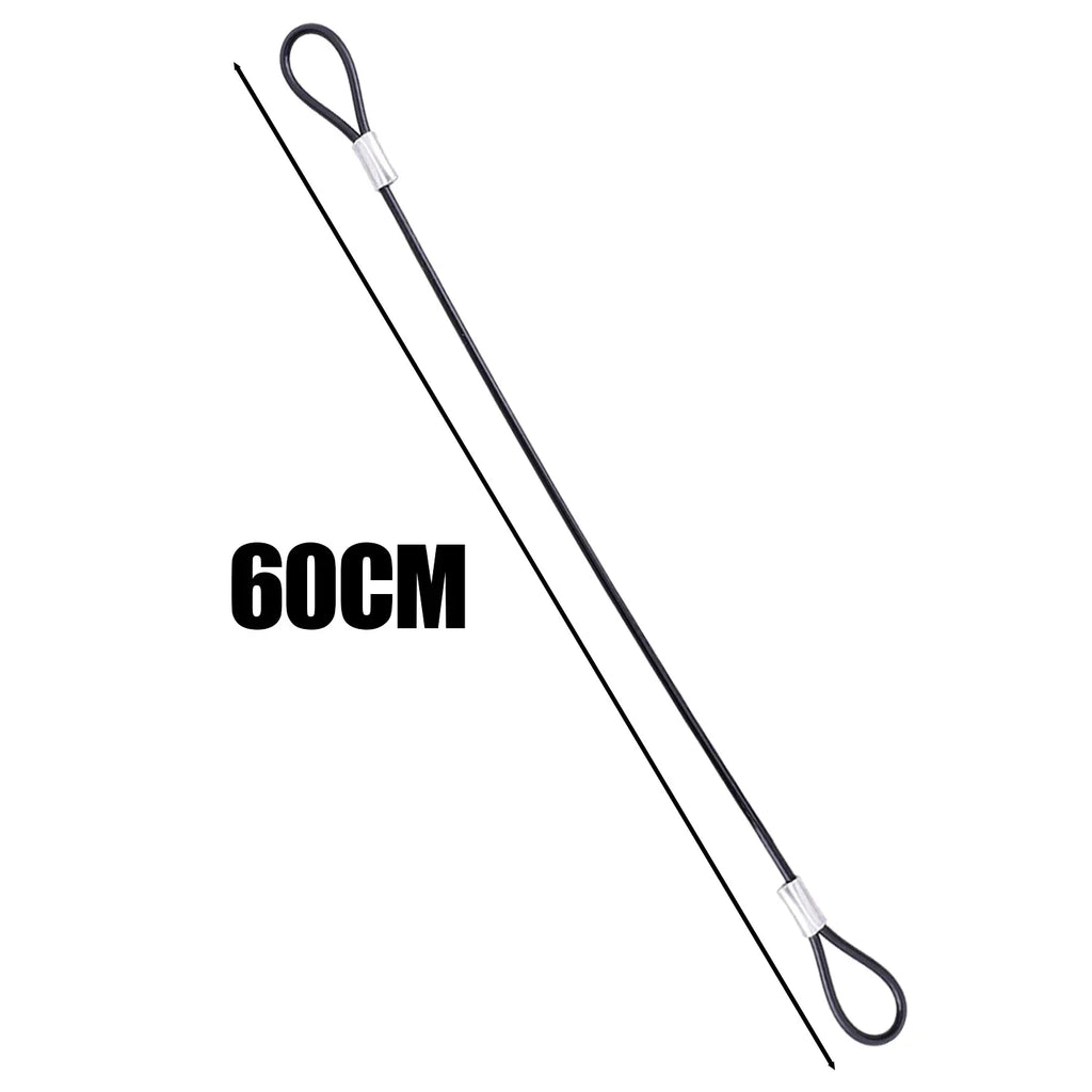 60CM Stainless Steel Camera Safety Lanyard for GoPro DJI Insta360 Camera Safety Lanyard Richie's 60CM 1PCS