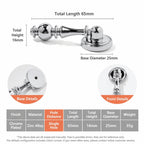 Vintage Zinc Alloy Drop Cabinet Pull Handle – European Style Cabinet Pull Handle Richie's Silver