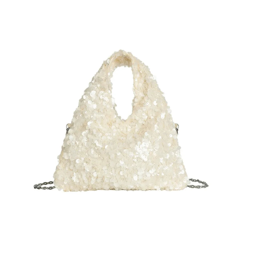 Women's Sequin Evening Shoulder Bag – Glamorous Party Clutch Evening Shoulder Bag Richie's
