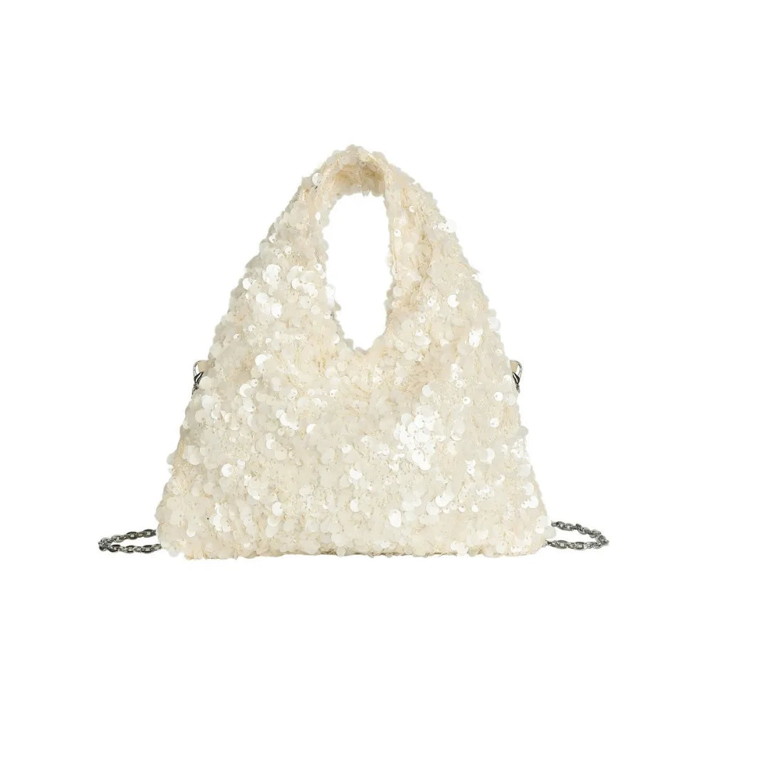 Women's Sequin Evening Shoulder Bag – Glamorous Party Clutch Evening Shoulder Bag Richie's