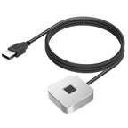 USB Fingerprint Reader 5ft Cable – Windows Hello 10/11 USB Fingerprint Scanner Richie's Silver