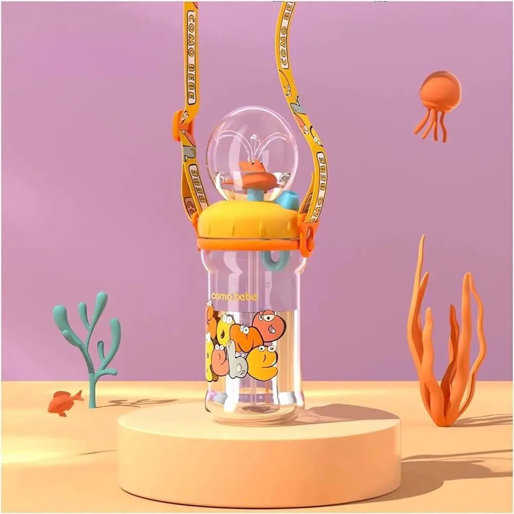 Whale Squirt Kids Insulated Water Bottle | 220ml & 350ml Kids Straw Bottle Richie's