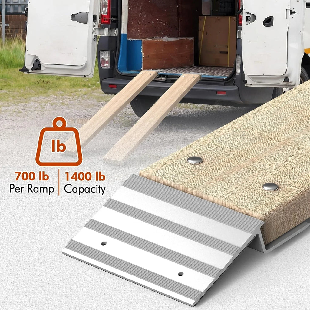 Aluminum ATV & Trailer Loading Ramps – Anti-Slip Ramp Kit Loading Ramp Kit Richie's