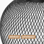 Globe Wire Lampshade Hollow Metal Pendant Light Cover – Black Pendant Lamp Shade Richie's