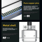 57 Series Centronics Connector CN14/24/36/50P Male Female Ribbon Cable Cable Connector Adapter Richie's