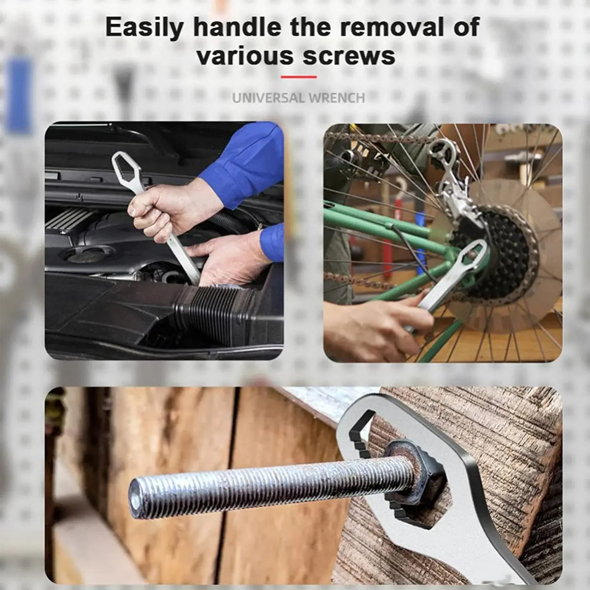 Universal Double-Head Self-Tightening Adjustable Wrench | FATCOOL Adjustable Wrench Richie's