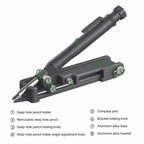 Aluminum Multi-Function Scribing Tool – Deep Hole Pencil Woodworking Scribing Tool Richie's