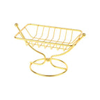 Rustproof Square Metal Soap Holder – Bathroom Kitchen Rack Soap Holder Richie's Gold