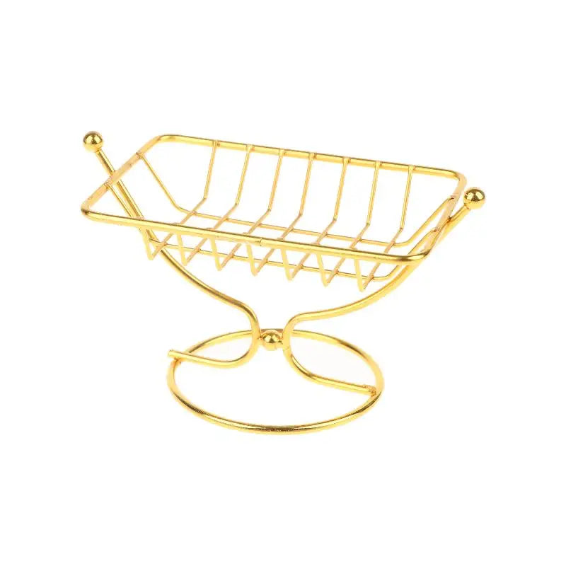 Rustproof Square Metal Soap Holder – Bathroom Kitchen Rack Soap Holder Richie's Gold