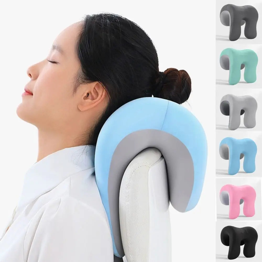 Memory Foam Nap Pillow – Ergonomic Neck Support Desk & Travel Memory Foam Pillow Richie's