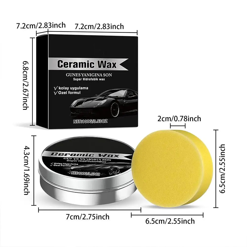 Ceramic Car Coating Polishing Wax – Paint Care & Scratch Repair Car Polishing Wax Richie's
