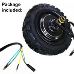 LAOTIE TI30 2800W 60V Brushless Hub Motor & Off-Road Tires Electric Scooter Motor Richie's Rear Wheel
