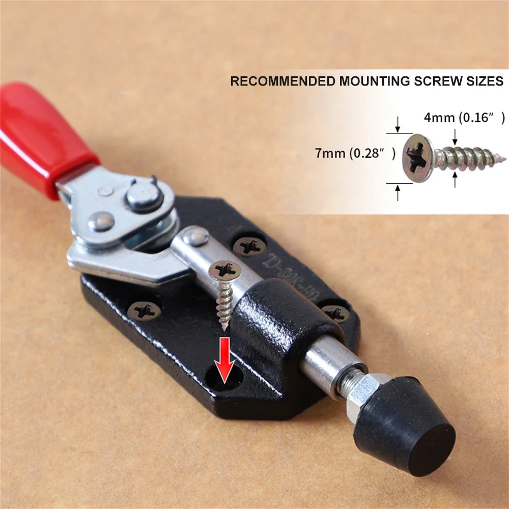 Push-Pull Toggle Clamp 82kg Capacity 20mm Stroke – Left/Right Toggle Clamp Richie's