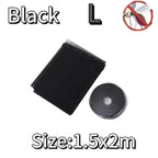 Self-Adhesive Mesh Mosquito Net – DIY Window Insect Screen Window Insect Screen Richie's 1.5-2M Black