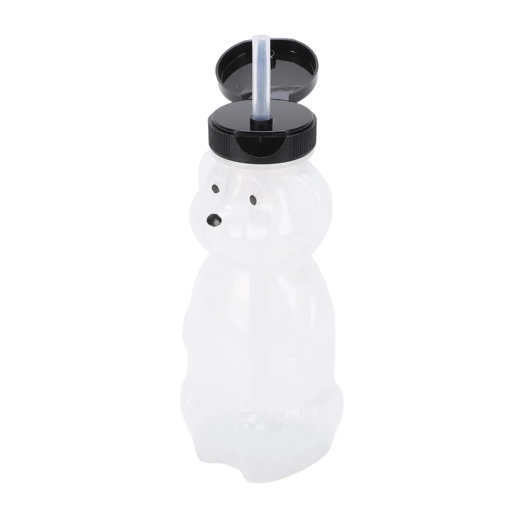 3-Pack Bear Straw Cups 230ml BPA-Free Reusable Drinking Bottles Reusable Straw Cups Richie's
