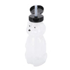 3-Pack Bear Straw Cups 230ml BPA-Free Reusable Drinking Bottles Reusable Straw Cups Richie's