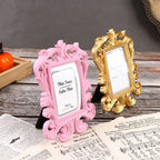 Retro Resin Square Photo Frame – Elegant Wedding Home Decor Decorative Photo Frame Richie's