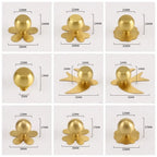 Modern Brass Cabinet Pull Gold with Backplate – Drawer Handle Cabinet Pull Handle Richie's
