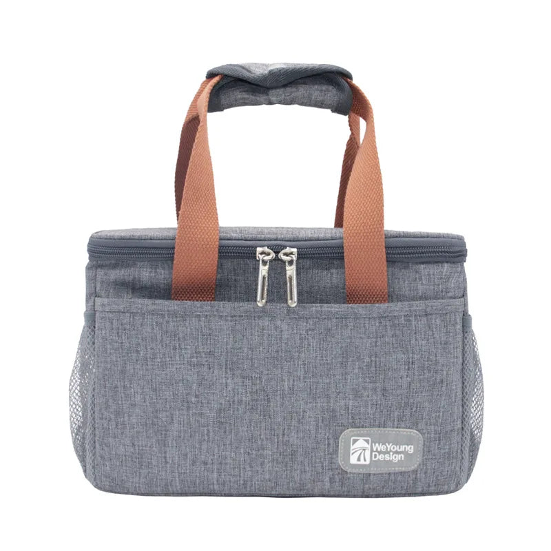 Women's Insulated Lunch Bag Large Waterproof Cooler Tote Insulated Lunch Bag Richie's Small Gray China Mainland