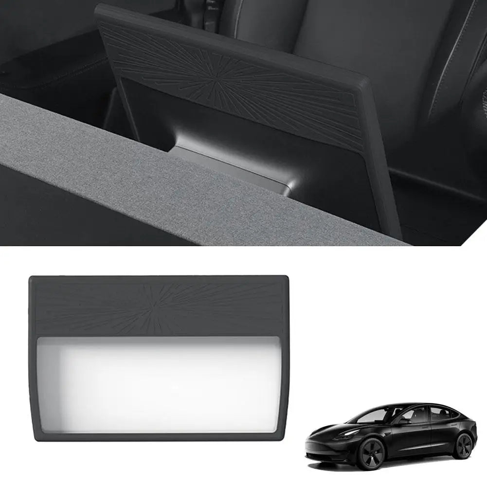 Tesla Model 3 & Y Silicone Screen Edge Protector Frame 2025 Car Screen Protector Richie's Black
